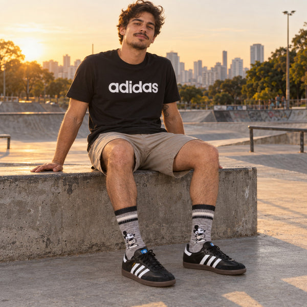 Look completo: Tênis Adidas Samba Adv Unissex
