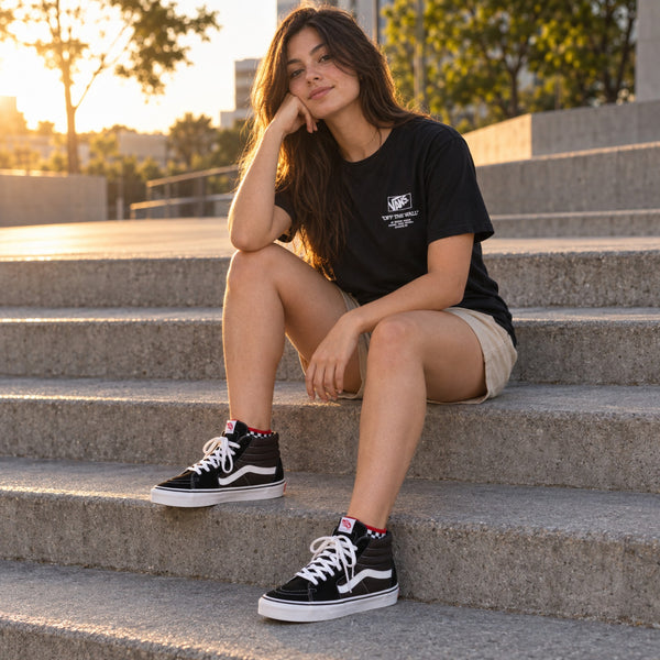 Look completo: Tênis Vans SK8 HI Unissex