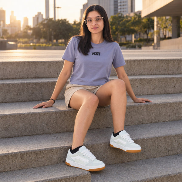 Look completo: Tênis Vans Hylane Feminino