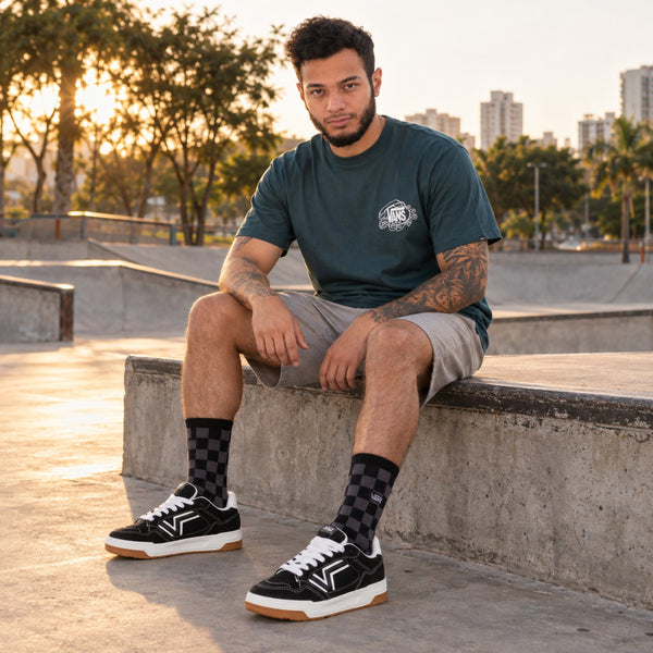Look completo: Tênis Vans Upland Unissex