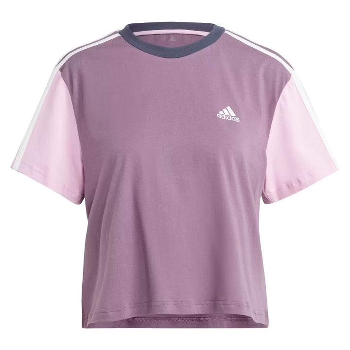 Camiseta Adidas Cropped Essentials Feminino