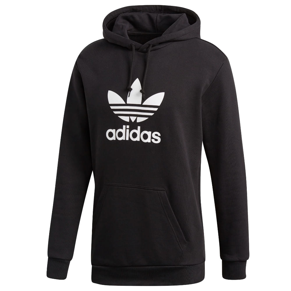 Blusa Canguru Adidas Trefoil Hoodie Masculino