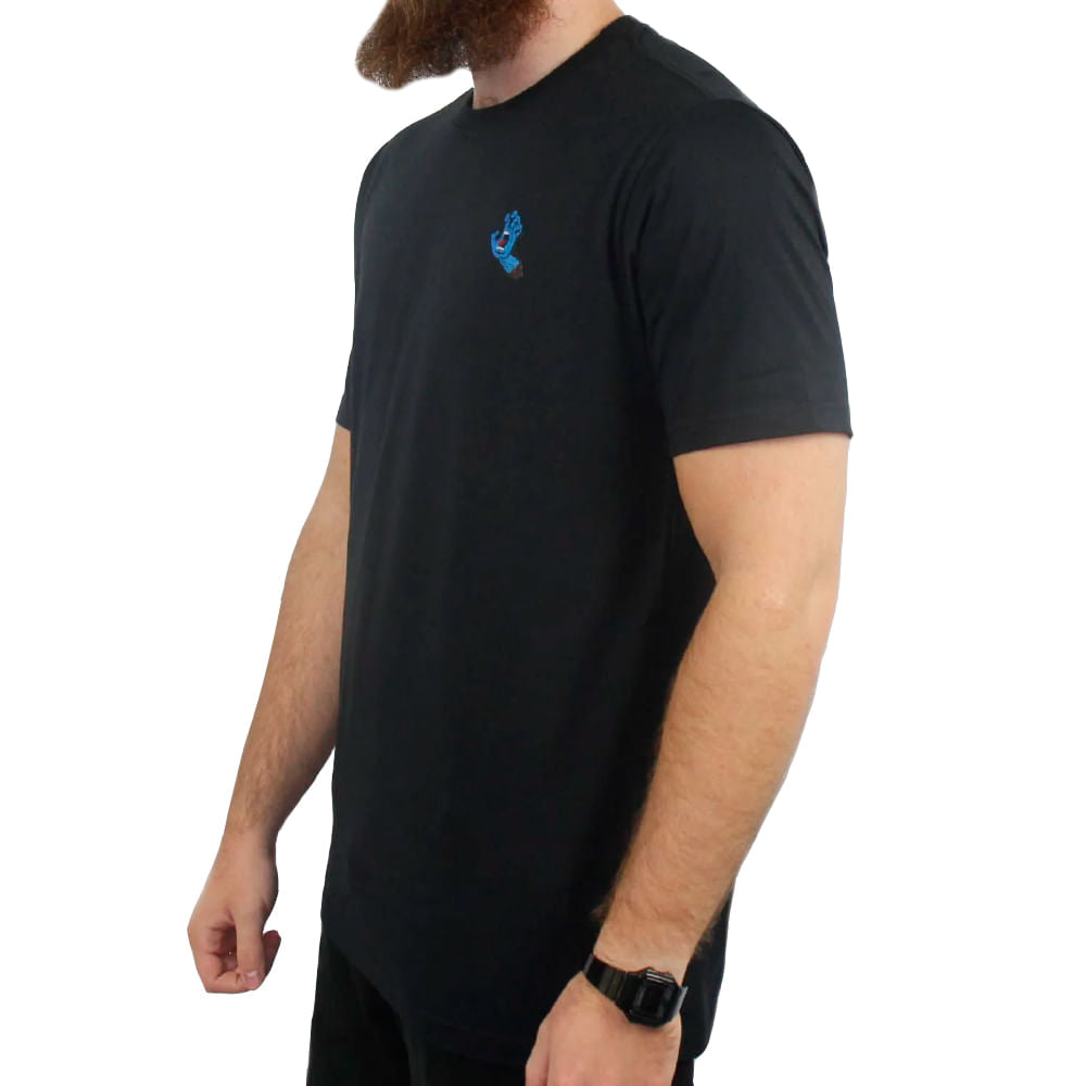 Camiseta Santa Cruz Hand Chest Masculino