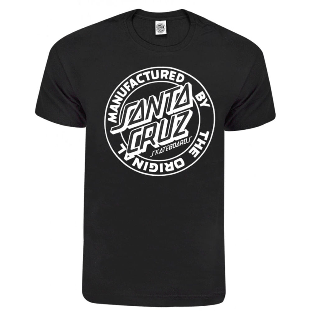 Camiseta Santa Cruz Mfg Dot Masculino