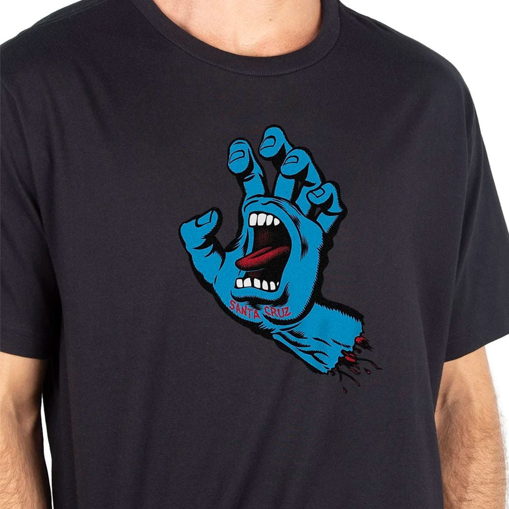Camiseta Santa Cruz Hand Front Masculino