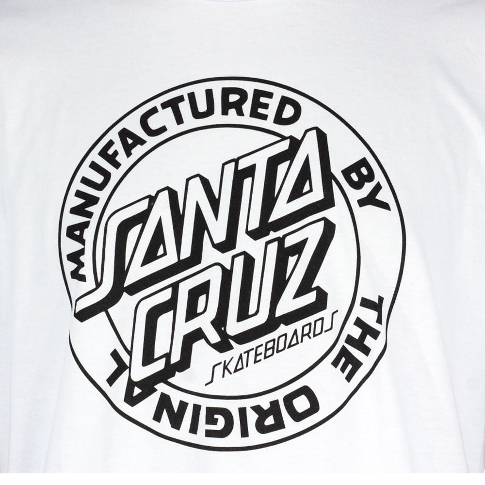 Camiseta Santa Cruz Mfg Dot Masculino