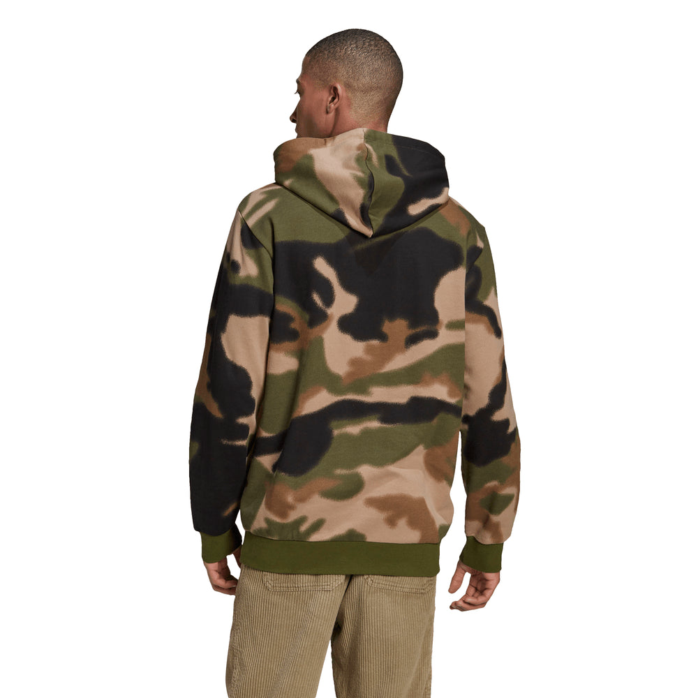 Blusa Canguru Adidas Estampado Camo Masculino