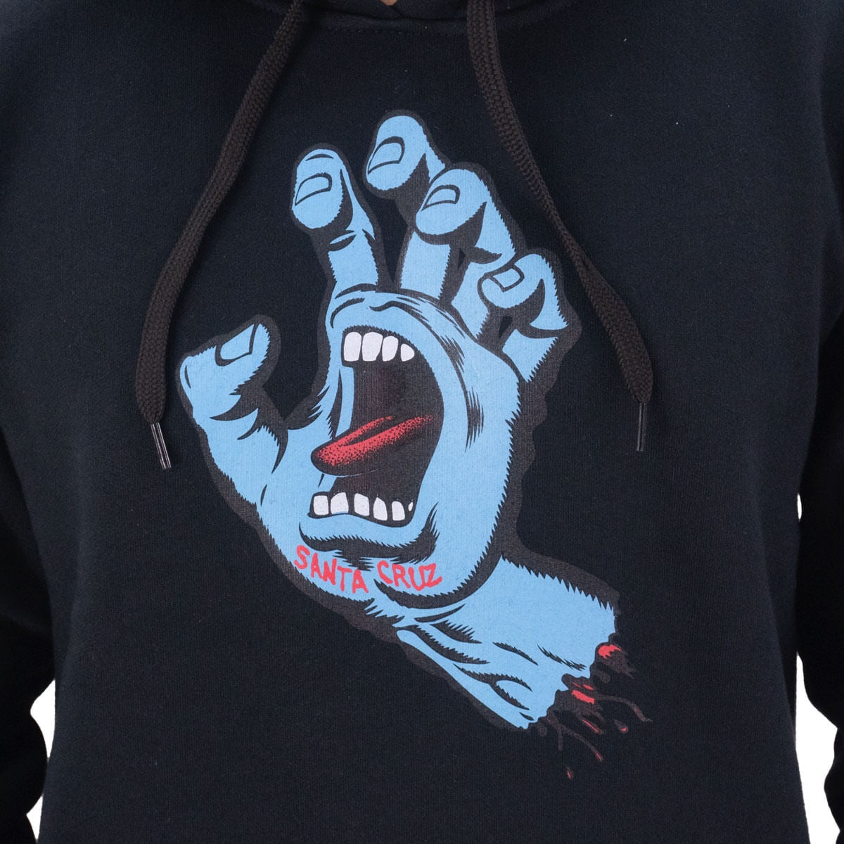 Blusa Canguru Santa Cruz Screaming Hand Masculino