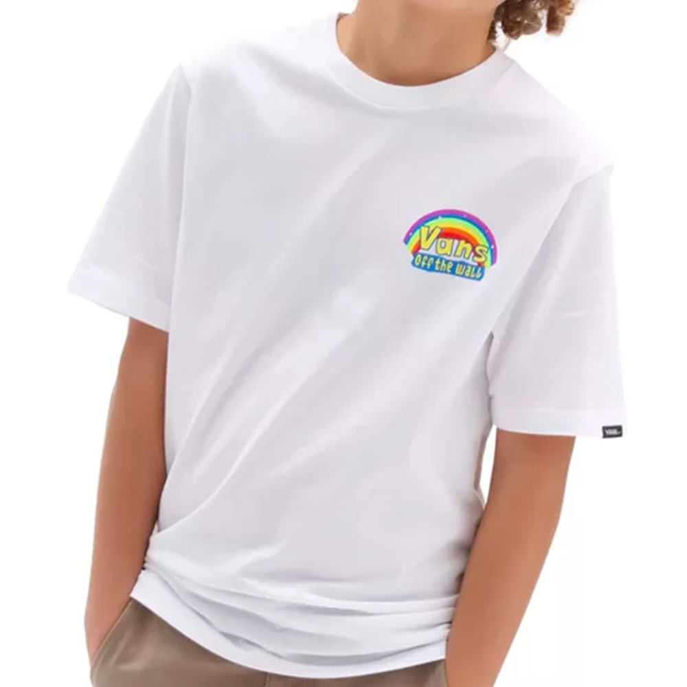 Camiseta Vans Imaginaaation Ss Infantil