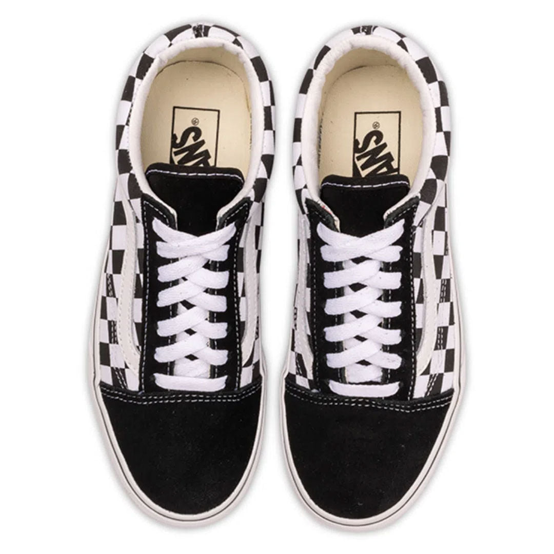 Tênis Vans Old Skool Plataforma Checkerboard Feminino