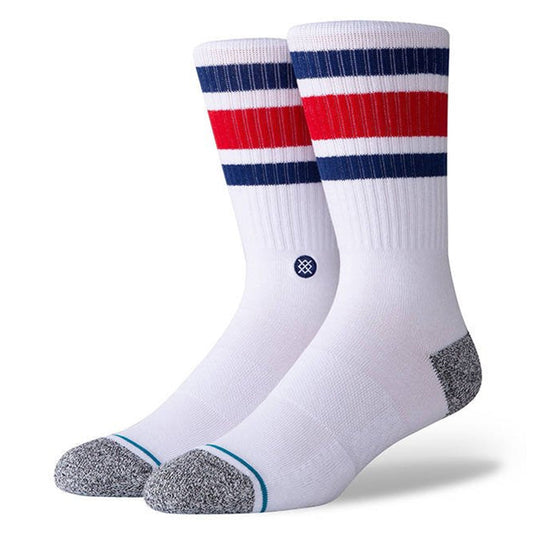 Meia Stance Boyd St A556A20Bos-Blu G Branco/Azul