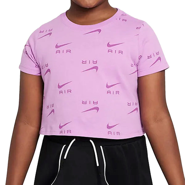 Camiseta Nike cropped Sportswear Infantil