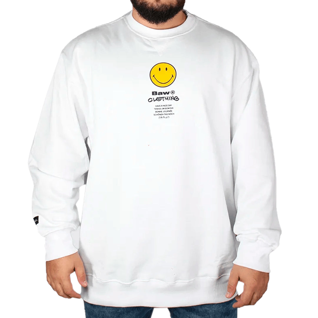 Blusa Careca Baw Smiley Unissex
