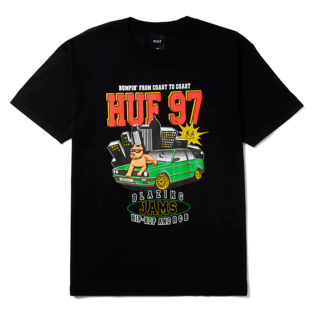 Camiseta Huf Blazing Jams Masculino