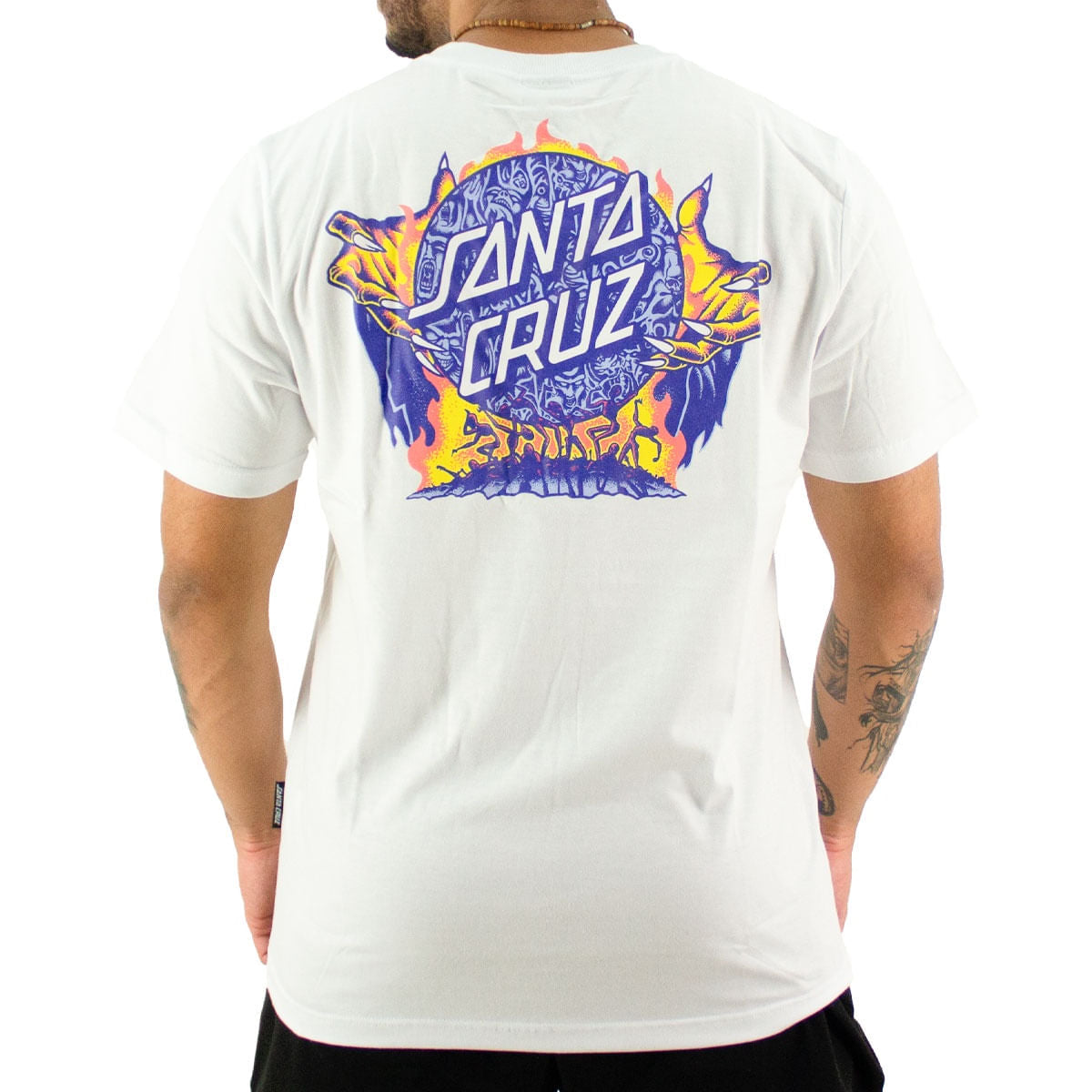 Camiseta Santa Cruz Knox Firepit Masculino