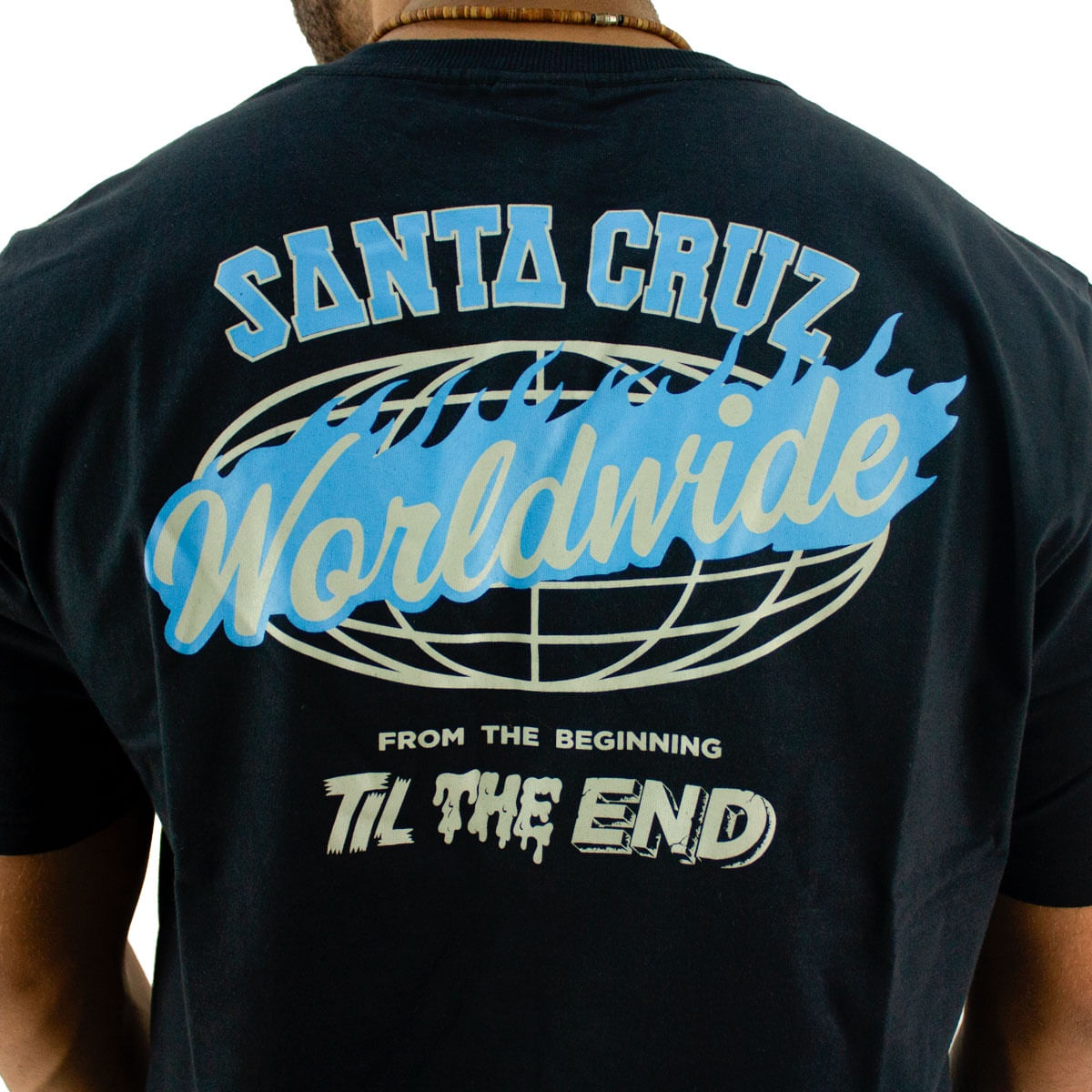 Camiseta Santa Cruz Worldwide Masculino