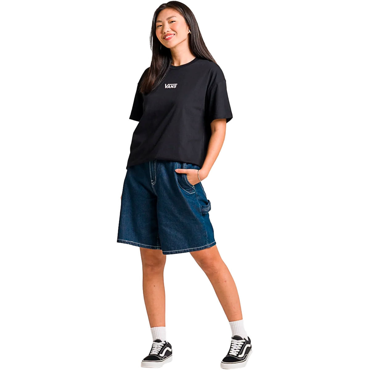 Camiseta Vans Flying V Over Feminino