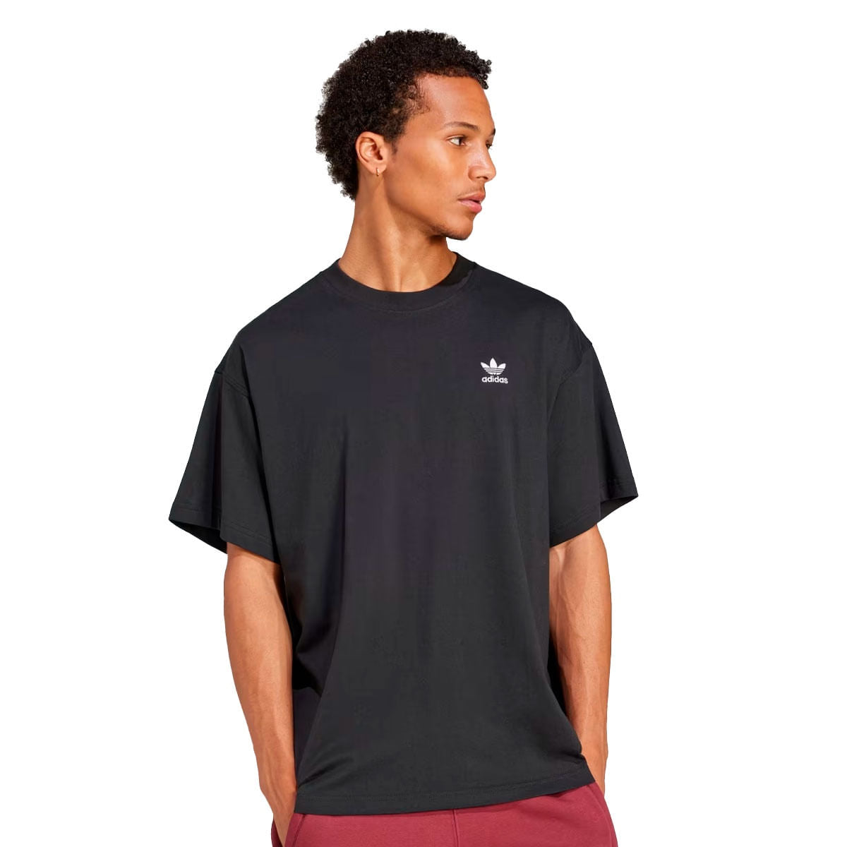 Camiseta Adidas Oversized Trefoil Masculino JD0349 | Roger's