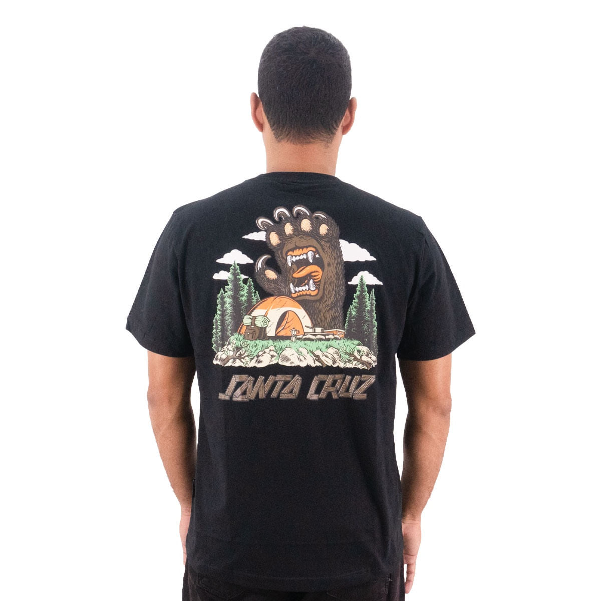 Camiseta Santa Cruz Grizzly Masculino
