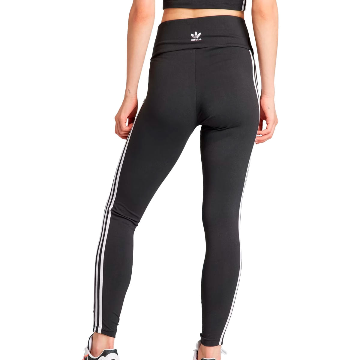 Calça Legging Adidas 3 Listras Feminino