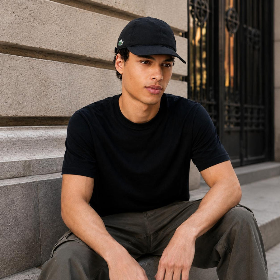 Boné Aba Curva Lacoste Sport Masculino — Ajuste fácil, sem acertar número