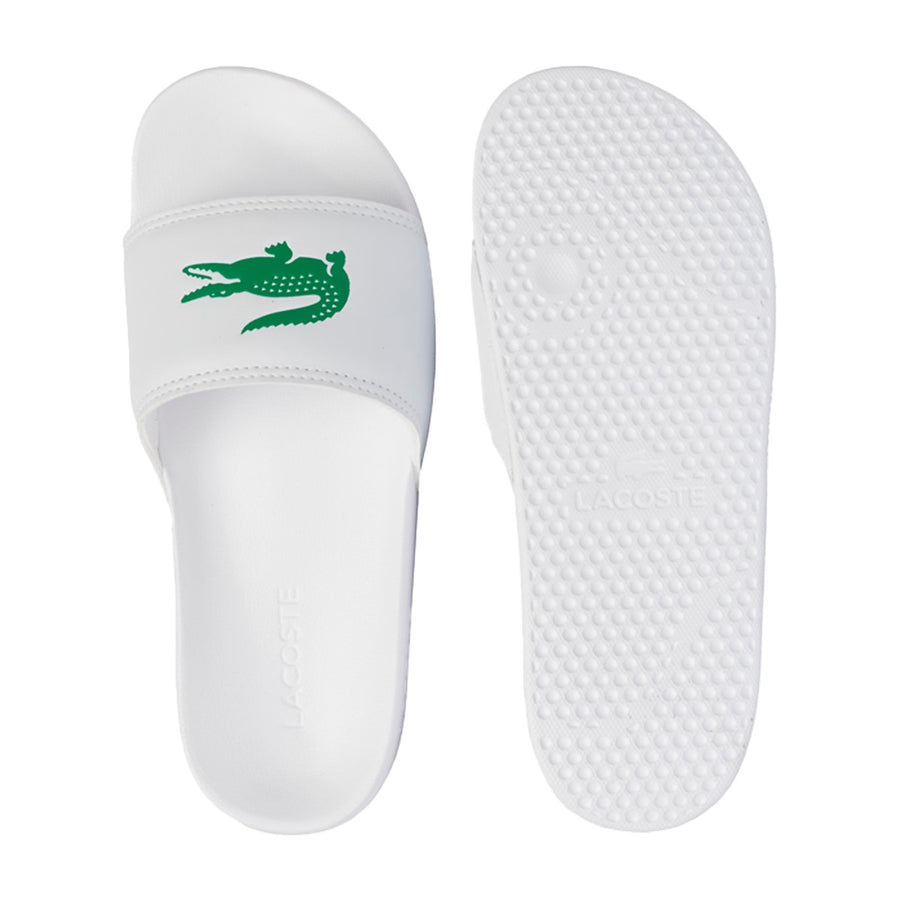 Chinelo Lacoste Serve Slide 0.0 Feminino — Feito de uma peça só, sem emenda