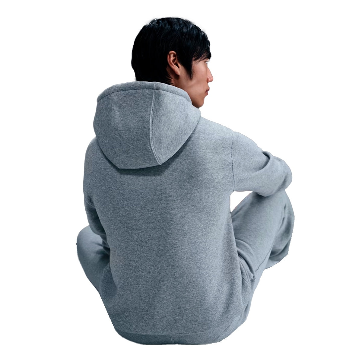 Blusa Canguru Aberto Nike Club Masculino