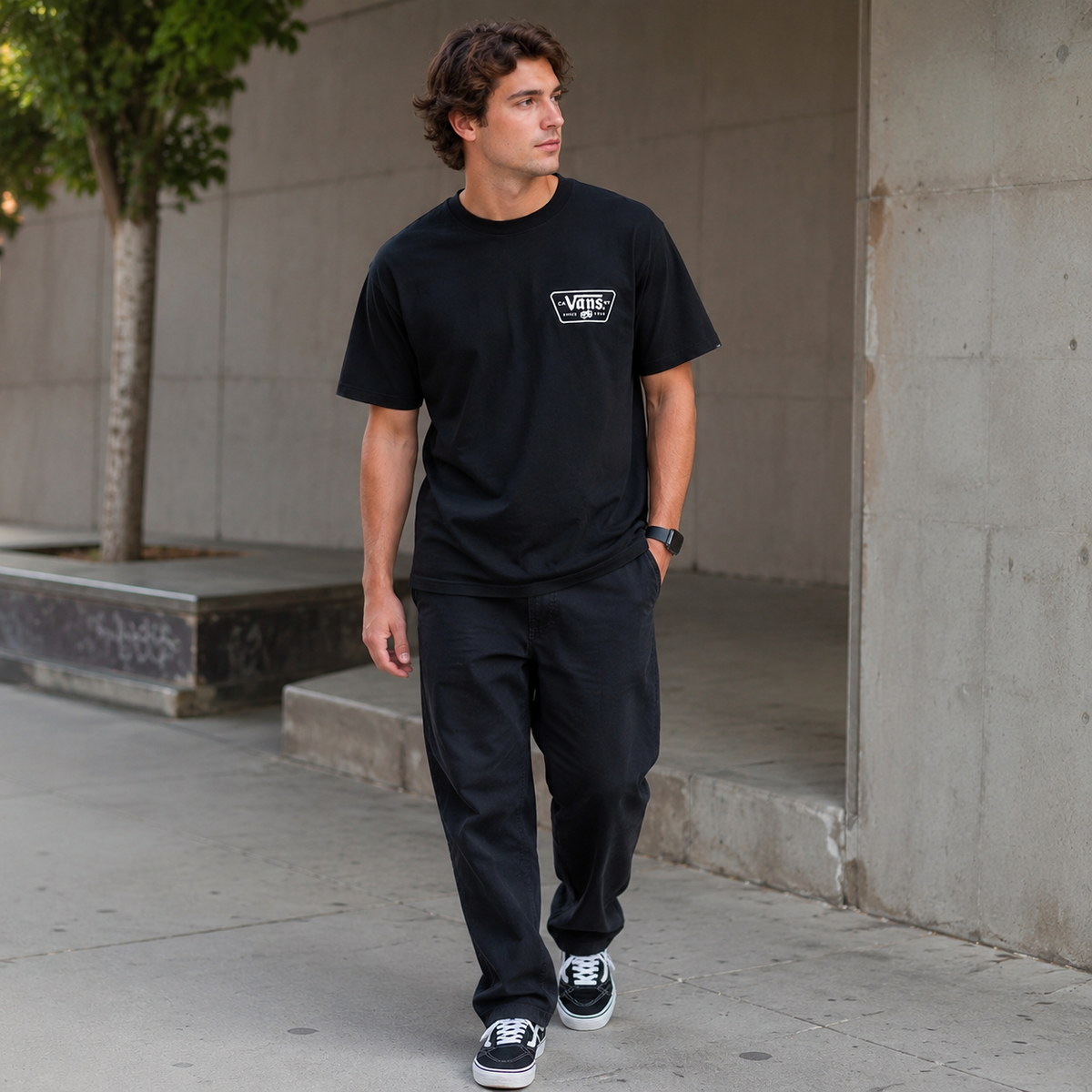 Camiseta Vans Knu Masculino
