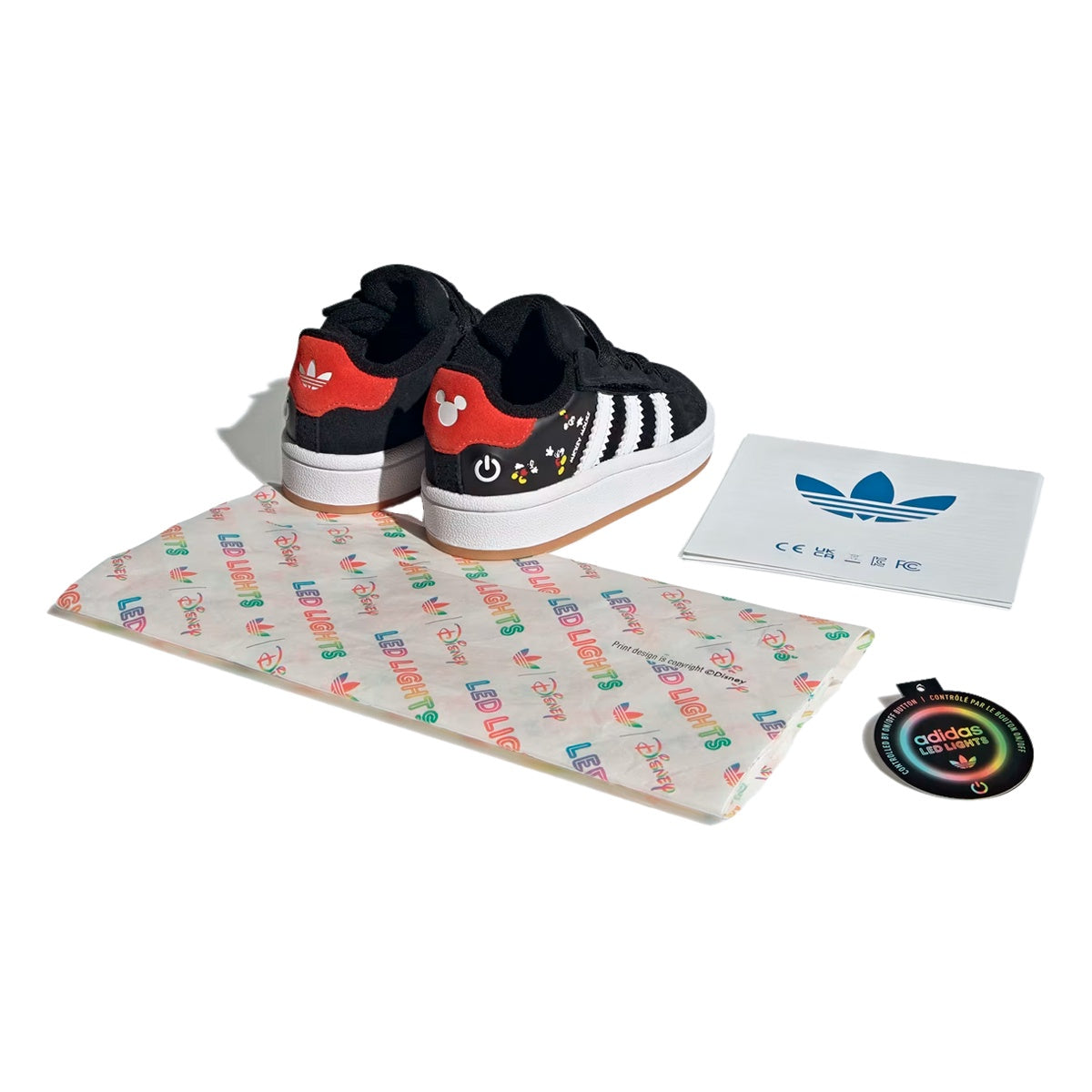 Tênis Adidas Mickey Mouse Campus 00S Infantil