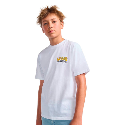 Camiseta Vans Ss Shop Infantil