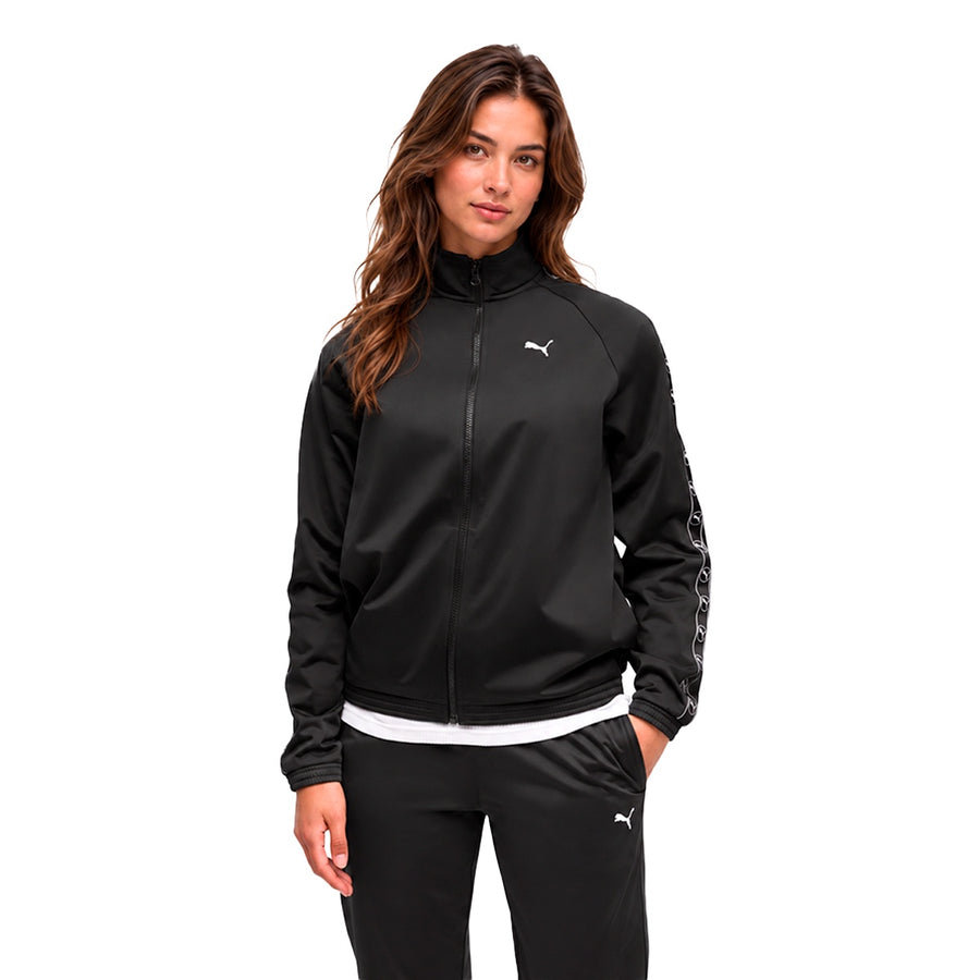 Agasalho Puma Standard Feminino — A fita que desce pela manga