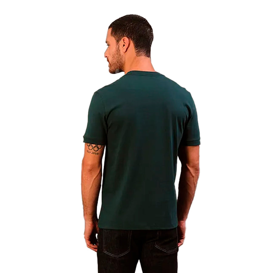 Camiseta Calvin Klein Malhão Masculino — Gola em ribana que não arreia