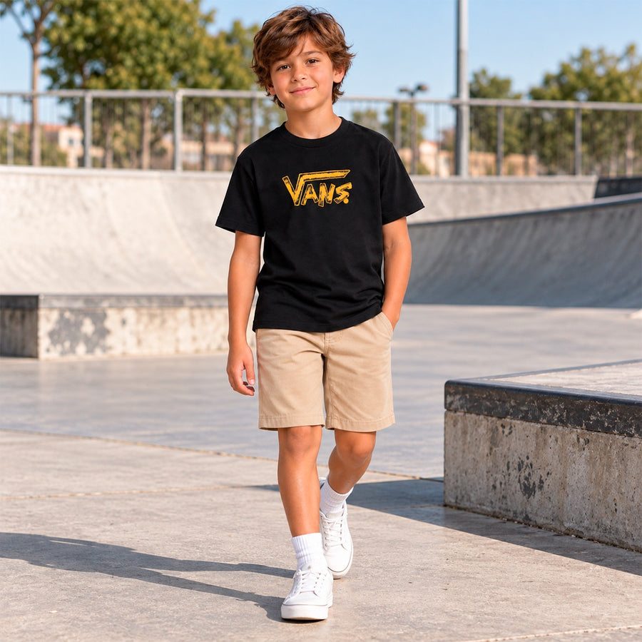 Camiseta Vans Intensity Infantil — Da pista ao parque