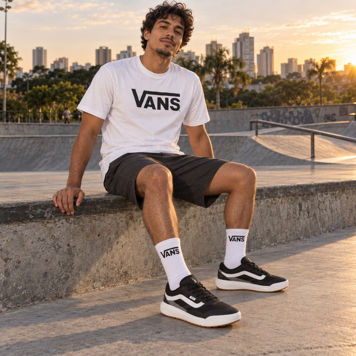 Kit Vans Ultrarange 2.0 Rw + Camiseta Vans + Meia Vans