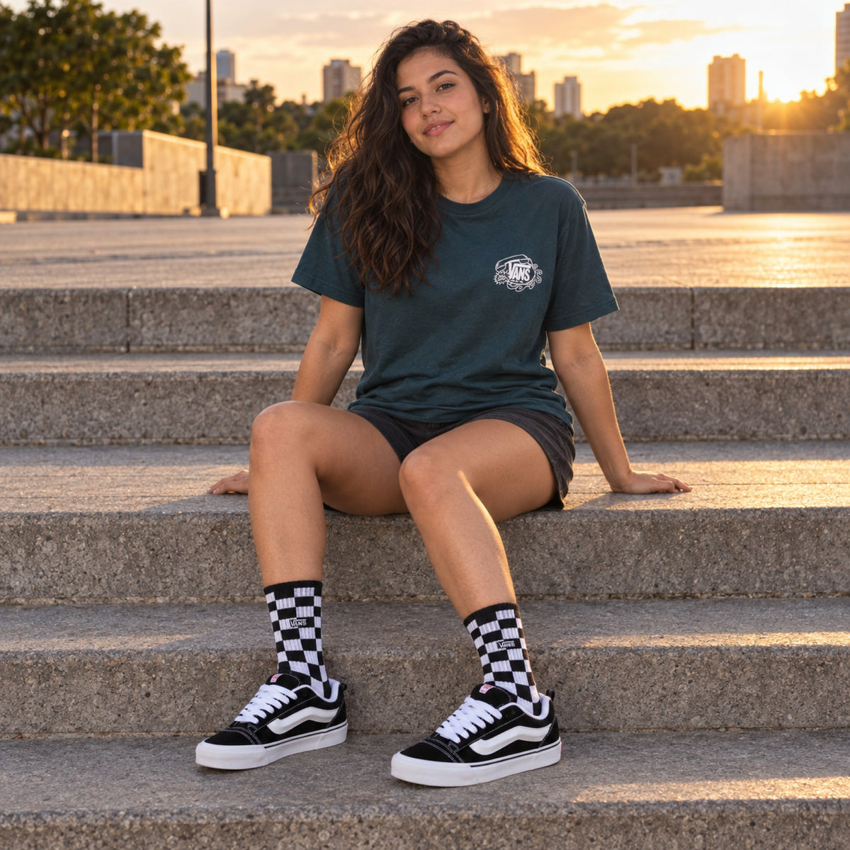 Look completo: Tênis Vans Knu Skool Unissex