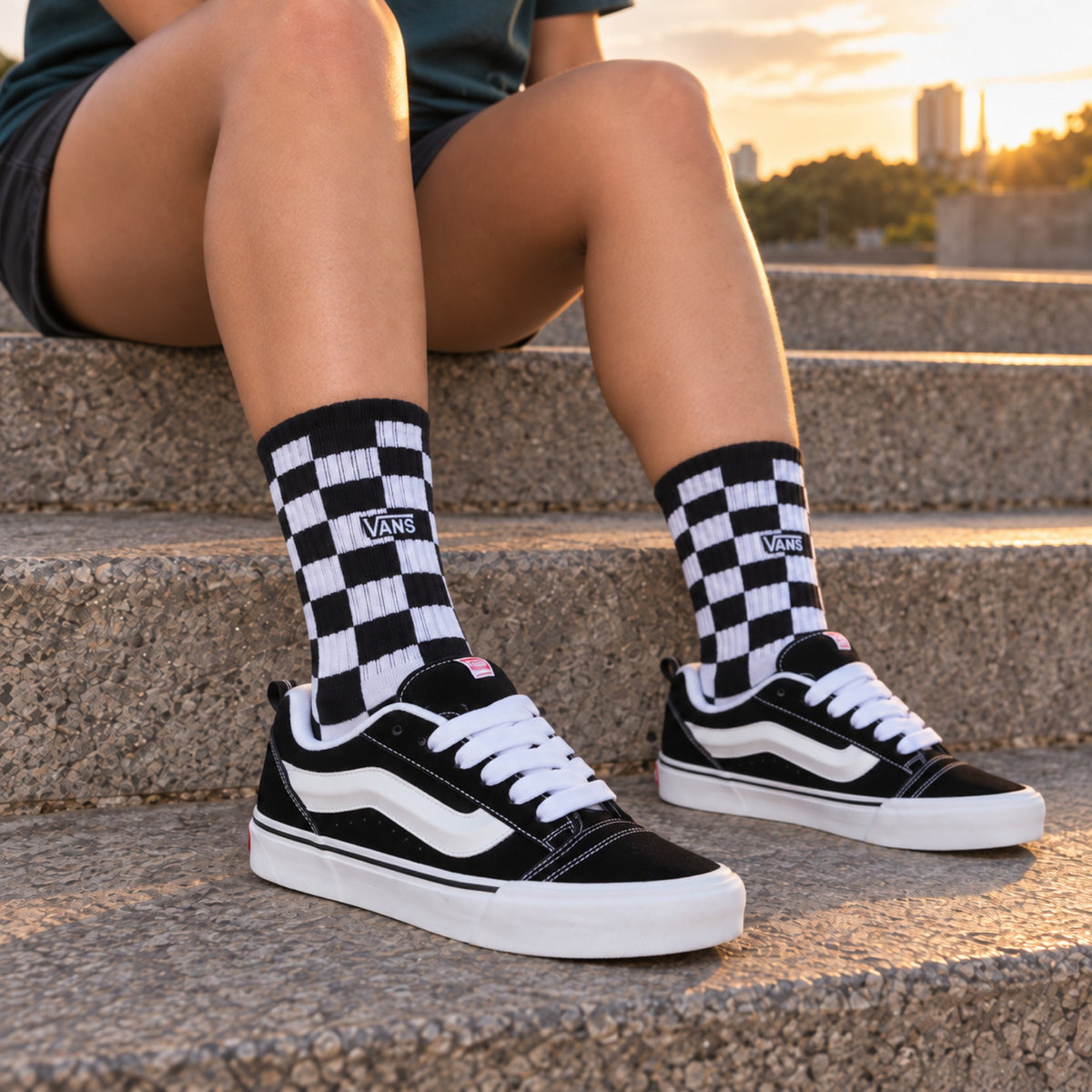 Detalhe dos produtos: Tênis Vans Knu Skool Unissex
