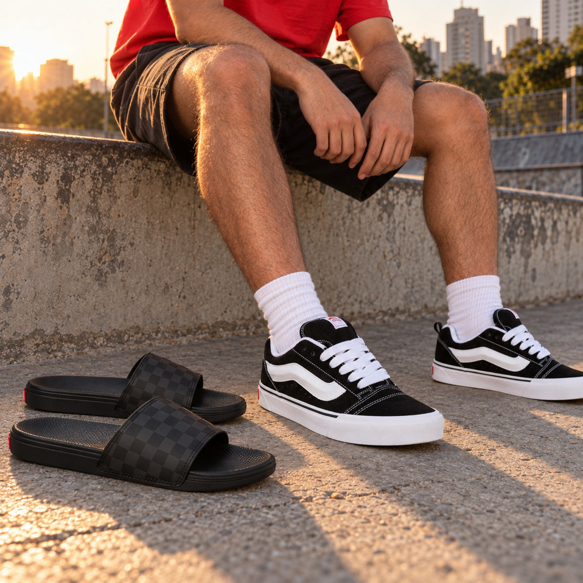 Detalhe dos produtos: Tênis Vans Knu Skool Unissex