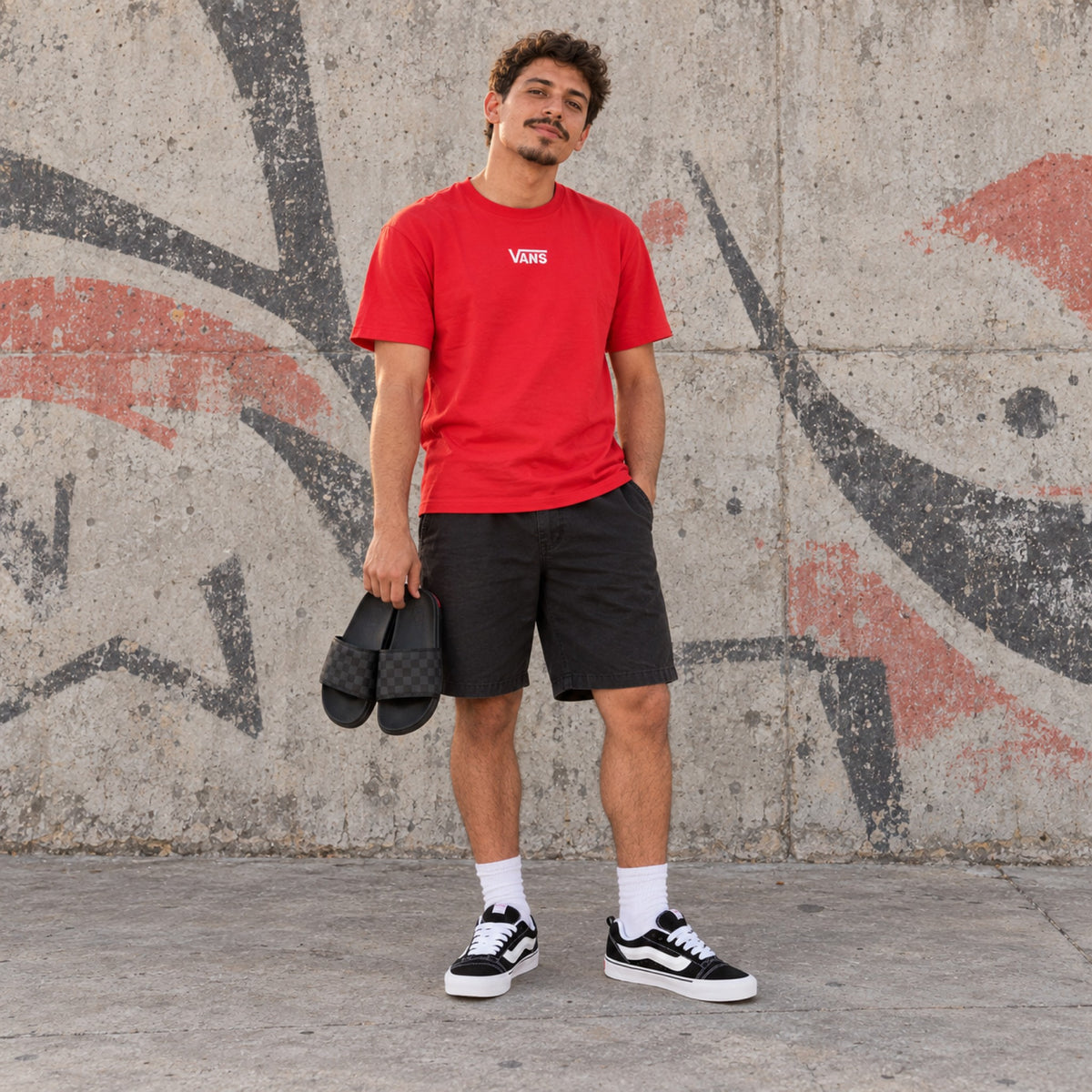 Look completo em pé: Tênis Vans Knu Skool Unissex