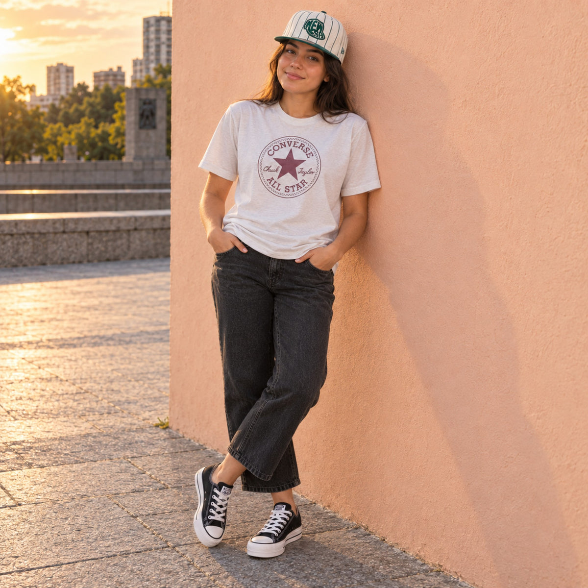 Look completo em pé: Tênis Converse Chuck Taylor Lift Unissex