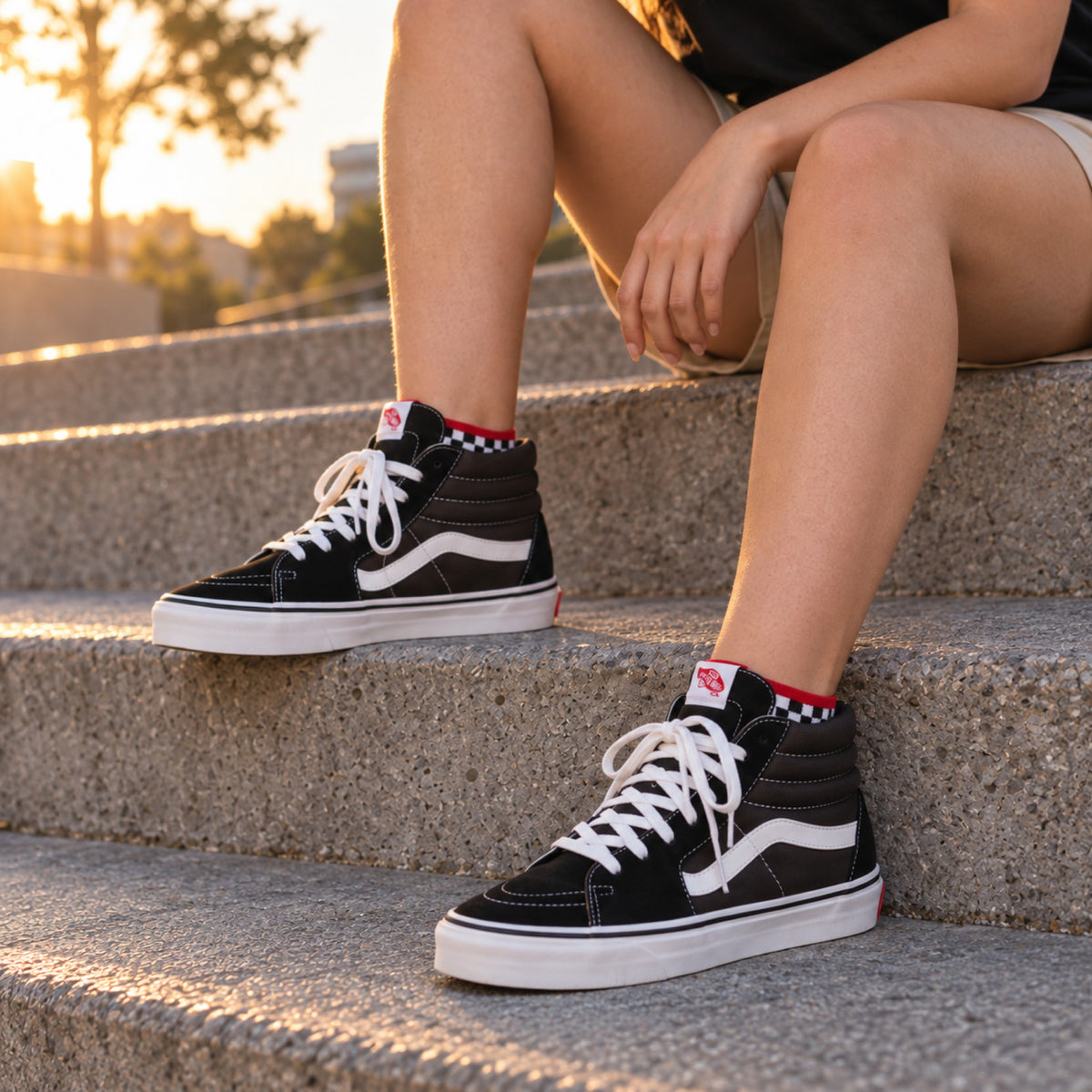 Detalhe dos produtos: Tênis Vans SK8 HI Unissex