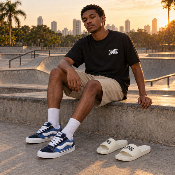 Look completo: Tênis Vans Knu Skool Unissex