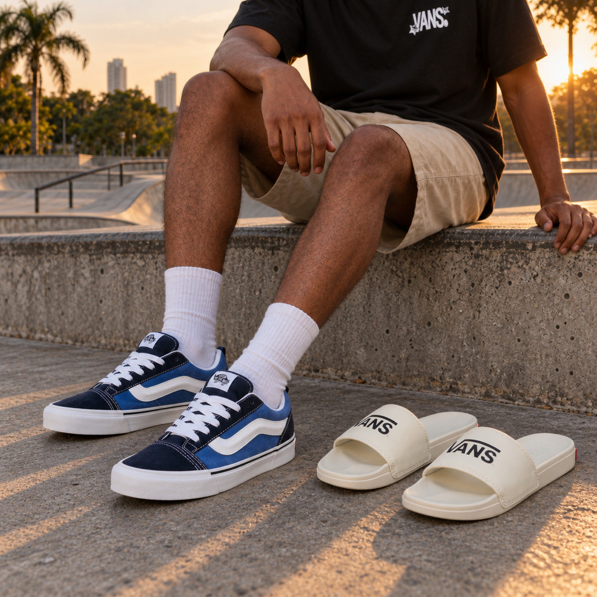 Detalhe dos produtos: Tênis Vans Knu Skool Unissex