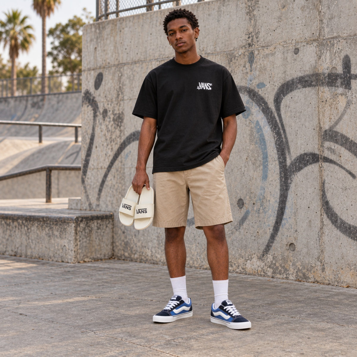 Look completo em pé: Tênis Vans Knu Skool Unissex