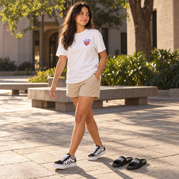 Look completo: Tênis Vans Old Skool Plataforma Checkerboard Feminino