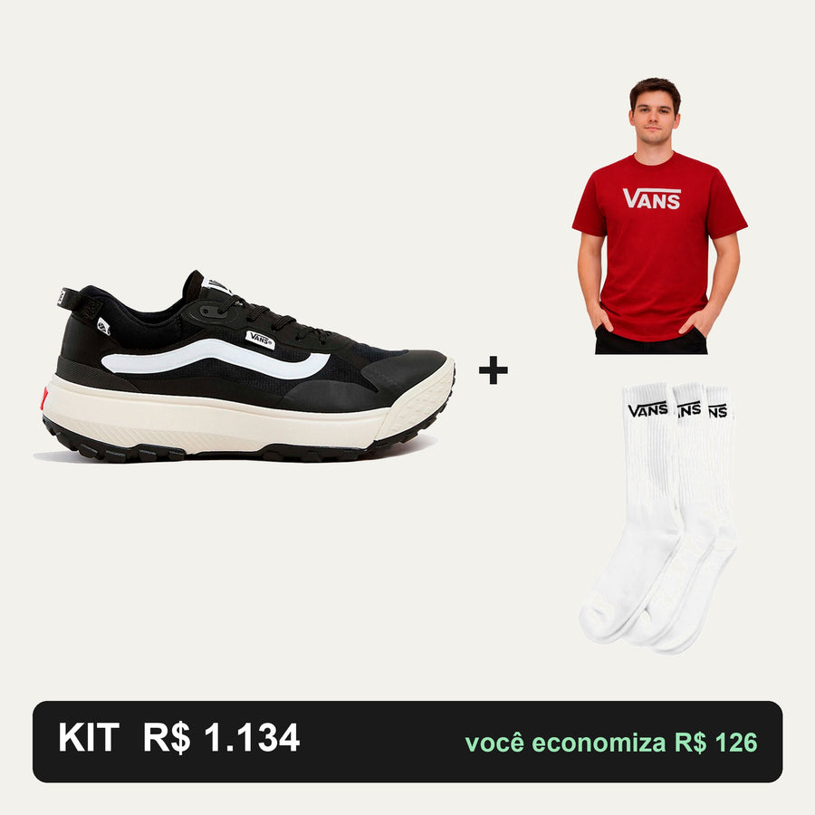 Kit Vans Mte Crosspath + Camiseta Vans + Meia Vans — O look completo