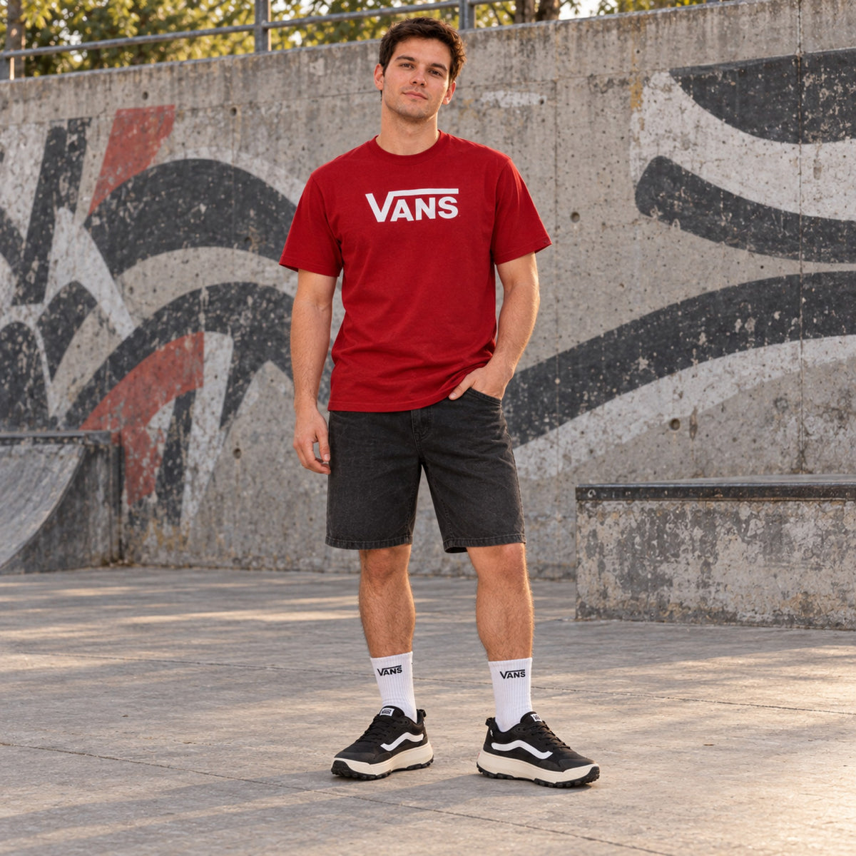Look completo em pé: Tênis Vans Mte Crosspath Unissex