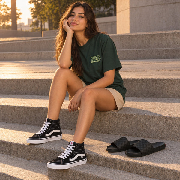 Look completo: Tênis Vans Skate Sk8-Hi Unissex