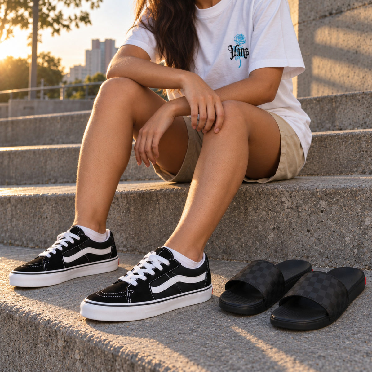 Detalhe dos produtos: Tênis Vans Sk8-Low Unissex