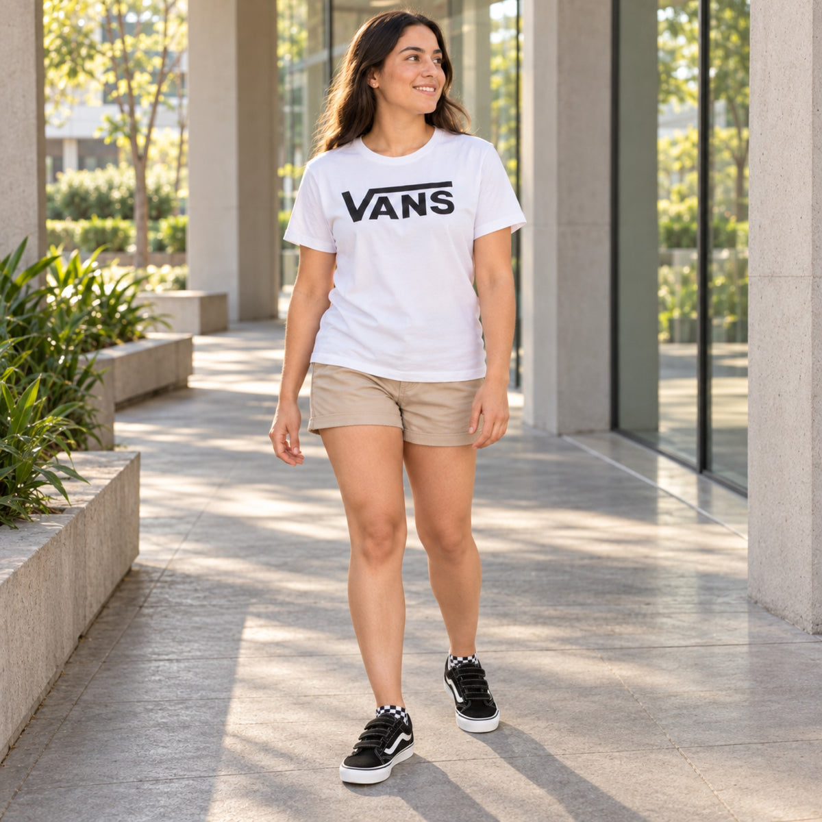 Look completo em pé: Tênis Vans Old Skool V Unissex