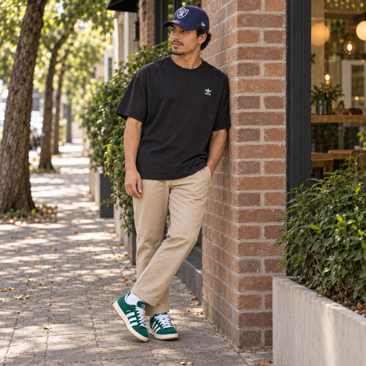 Look completo em pé: Tênis Adidas Campus 00S Unissex
